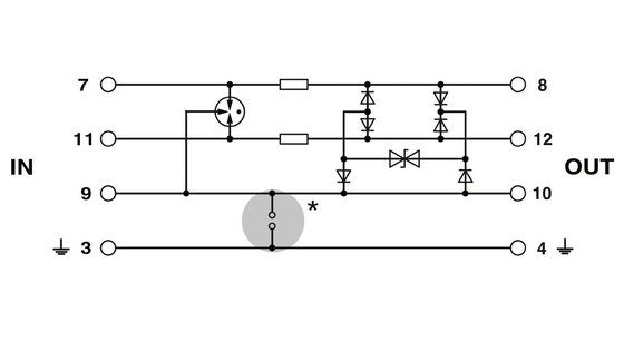 5V DC PT 3-PB-ST フェニックス 接触電波保護プラグ ポール番号 1 定位電圧