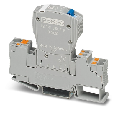 フェニックスコンタクトTM1 6A F1 P 熱磁気装置 断路器 50V DC 5ポール