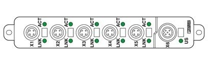FL SWITCH 1605 M12 ネットワークのための産業イーサネットスイッチ 2700200 フェニックス・コンタクト
