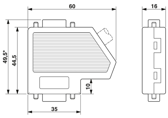 プロ SUBCON-PLUS-PROFIB 2744348 フェニックス コンタクト D-SUB バスコネクタ 工業用