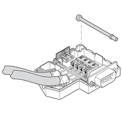 プロ SUBCON-PLUS-PROFIB 2744348 フェニックス コンタクト D-SUB バスコネクタ 工業用