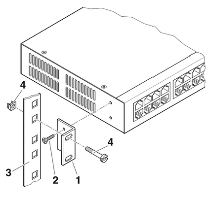 FL SWITCH 1924 フェニックスコンタクト IP20 保護レベルを持つ産業用イーサネットスイッチ