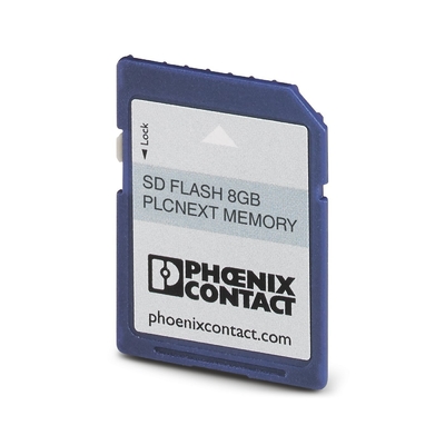 SD Flash 8GB PLCNEXT メモリー プログラム/フィニックスコンタクトの設定最適化