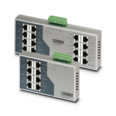 フェニックスコンタクト FL SWITCH SF 8TX インダストリアルイーサネットスイッチ IP20 保護認証