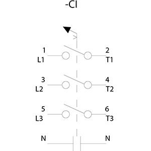 PLC 3LD2003-1TL53 基本装置の切断スイッチによる汎用的な電源配送