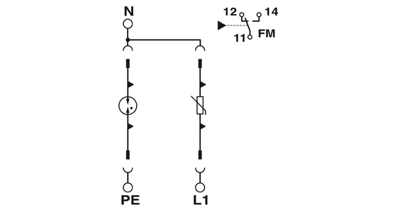 フォニックス連絡 2905333 VAL-SEC-T2-1S-350-FM 3ポールアプリケーションのための電波保護