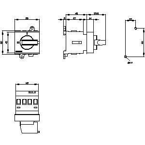 PLC 3LD2030-0TK11 基本装置 産業用電源制御用のスイッチを切り離す