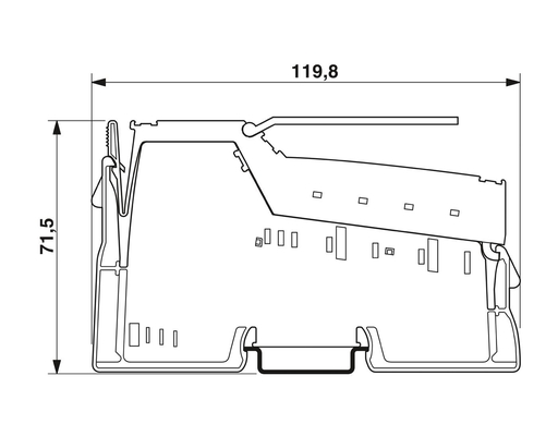 2861331 IB IL 24 PWR IN-PAC フェニックスコンタクト電源モジュール IP20 保護レベル