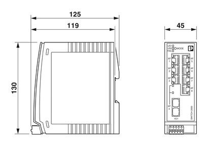 FL SWITCH 2207-FX フォニックス・コンタクトによる先進機能の産業用イーサネットスイッチ