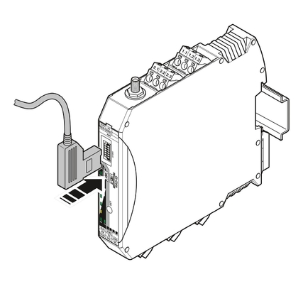 フェニックス・コンタクト RAD-KABLE-USB プログラミングケーブル 簡単で正確なデータ転送