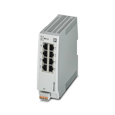 2702666 FL SWITCH 2108 IP65 保護レベルを持つ産業用イーサネットスイッチ