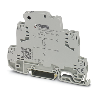 フォニックス接触電波保護装置 TTC-6-TVSD-C-24DC-UT-I 2906831 24 V DC定位電圧用