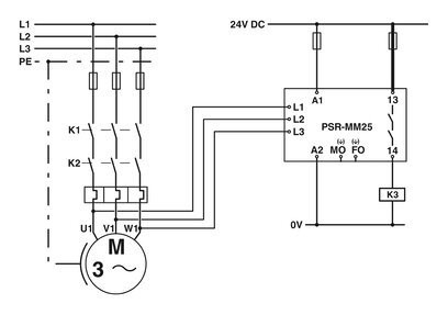 保護用PSR-MM25-1NO-2DO-24DC-SP 安全リレー フェニックス接触電圧保護