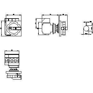 PLC 3LD2254-1TL51 産業用基本装置の切断スイッチ