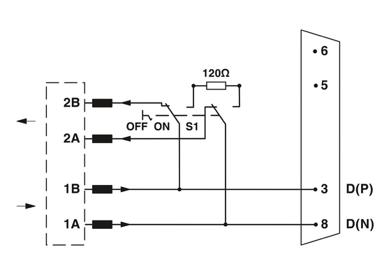Phoenix Contact SUBCON-PLUS-ARCNET/AX/SC038 産業用ネットワーク用のD-SUBバスコネクター