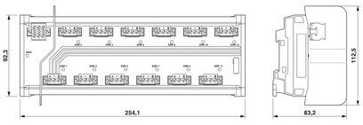 FB-12SP 自動化用部品用カップラー 2316310 フェニックスコンタクト 安定接続