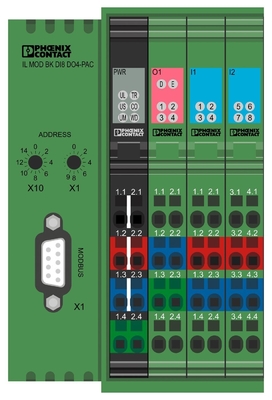 フォニックスコンタクトバスカップラー IL MOD BK DI8 DO4-PAC