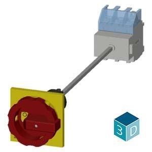 PLC 3LD2545-0TK53 産業用電源配送用のスイッチを切り離す基本装置