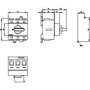 PLC 3LD2730-0TK11 基本装置 産業用環境用の切断スイッチ