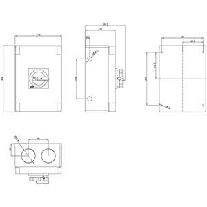 PLC 3LD2766-0TB51 汎用アプリケーションのための基本装置の切断スイッチ