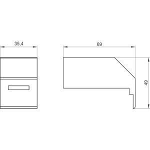 PLC 3LD9241-2A 端末カバーで最高の保護を得ます