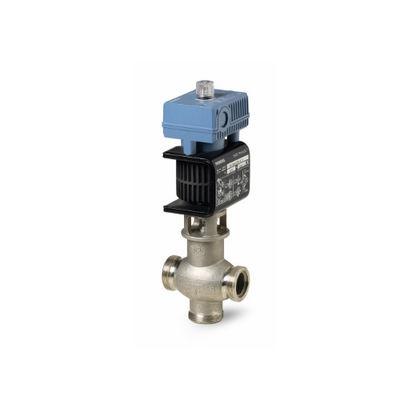 PN16DN25 Kvs8 外部のスレッド接続 PLC 三方向電磁調節バルブ