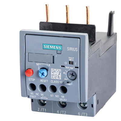 保護用シメンス 3RU5136-4BB0 過負荷リレー 40...50A サイズ S2 モーター保護用