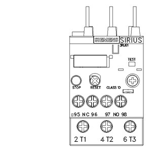 シメンス 3RU6126-4CB0 過負荷リレー 34...40 A サイズ S0 10級 モーター保護付き