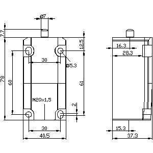 先進技術 シエメンズ 3SE5112-0LA00 工業用位置スイッチ