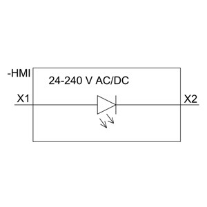 前部設置 シエメンス 3SU1401-1BH40-1AA0 シリウス ACT LED モジュール
