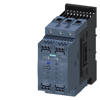 シメンス 3RW4047-1TB04 55kw 3RW40 バイパスとサーミストルモーター保護のソフトスターター S3サイズ