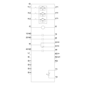 SIRIUS ソフトスターター 3RW5544-6HA14 重用アプリケーション用4サイズスクリュー端末