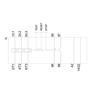 11...16 Aサイズ S00 シエメンズ 3RU6116-0HB1 超負荷リレー モーター保護クラス10