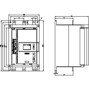 3RW5236-6AC14 SIRIUS ソフト・スタート・スクリュー型端末と汎用用のアナログ出力