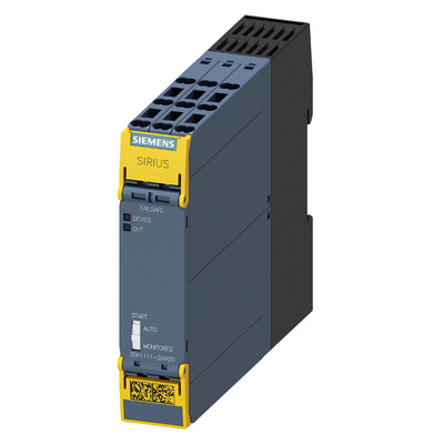 シメンス 3SK1111-2AW20 安全リレー 3SK1 リレー出力とスプリングロードターミナル
