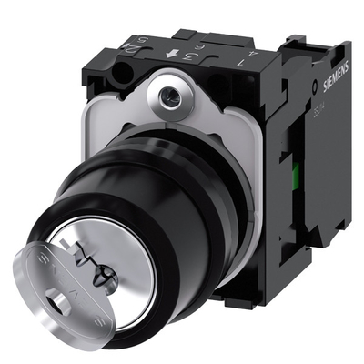 設計 3SU1100-4BF11-1BA0 RONIS プラスチック 2 ポジション 維持された SIRIUS ACT コンプリートユニット キウ スイッチ