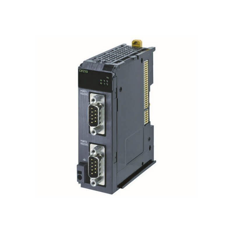 NX-CIF210 2 x RS-232C シリアル通信インターフェイスユニット モジュール 9ピンD-サブ 30mm幅