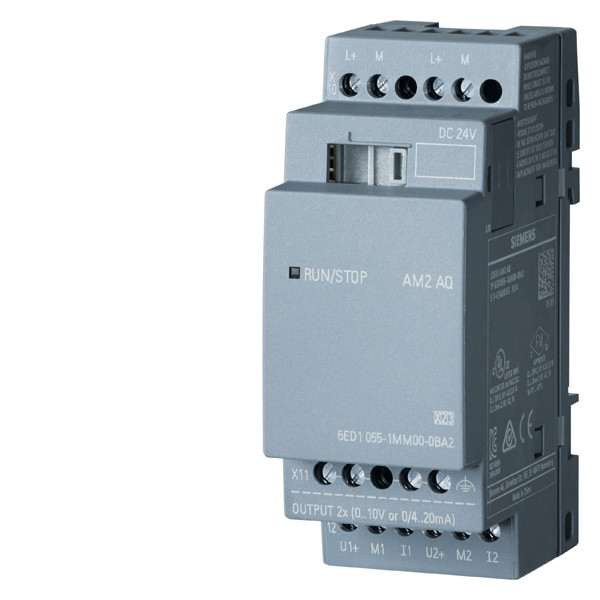 2 アナログ出力 AM2 AQ拡張モジュール 6ED1055-1MM00-0BA2 LOGO 8 製品向け