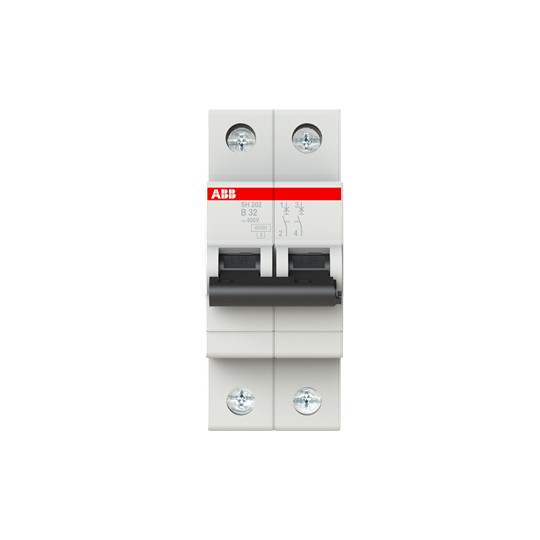 MCB SH202-B32 ミニチュア断路器 2P B 32 A 様々な環境に適しています