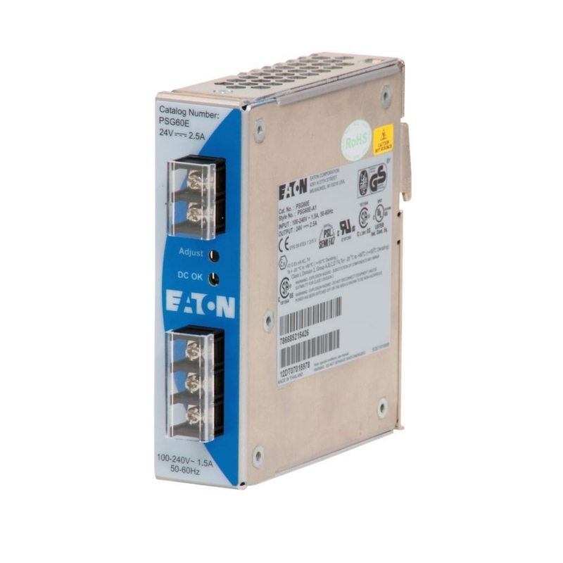 PSG120E24RM 電源 1 段階 100-240VAC/24VDC 5A 安定・安全な出力