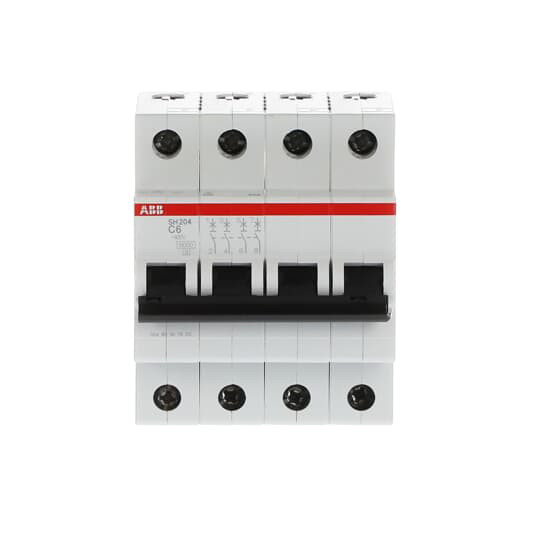 MCB SH204-C6 ミニチュア断路器 4P C 6A 定電流 20A 定電圧 220V