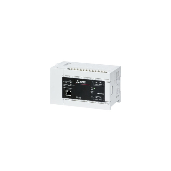 FX5U-32MT/ES FX5U 三?? PLC 16 入力 16 トランジスタ出力 3xアナログ Eth RS-485シンク