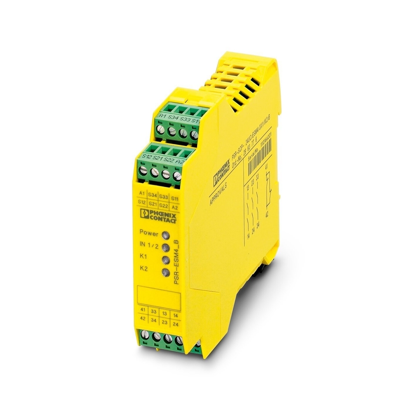 PSR-SPP-24UC/ESM4/3X1/1X2/B 安全リレー 接触負荷安全シャットダウンコップリングリレー