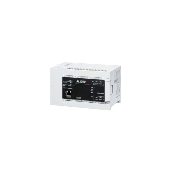 三?? FX5U-32MR/ES FX5U CPU AC 16 入力 16 リレー出力 3x アナログ モッドバス Eth RS-485