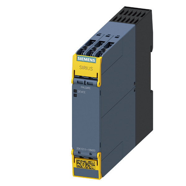 4RO アウトपुट拡張とスクリュー端末 3SK1211-1BW20 AC/DC 110-240Vの安全リレー