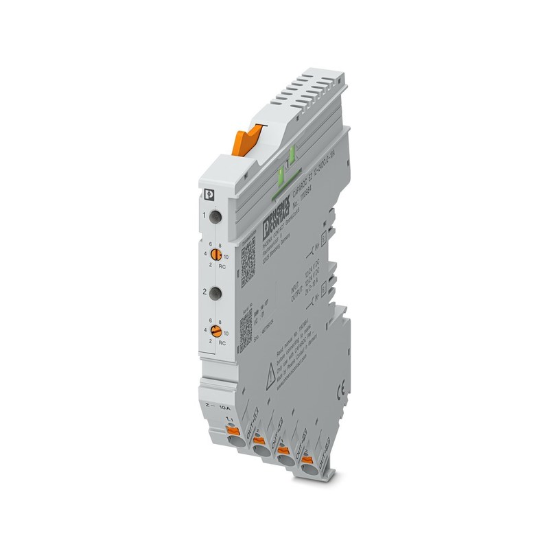 CAPAROC E2 12-24DC/2-10A 電子機器 2 極の断路器