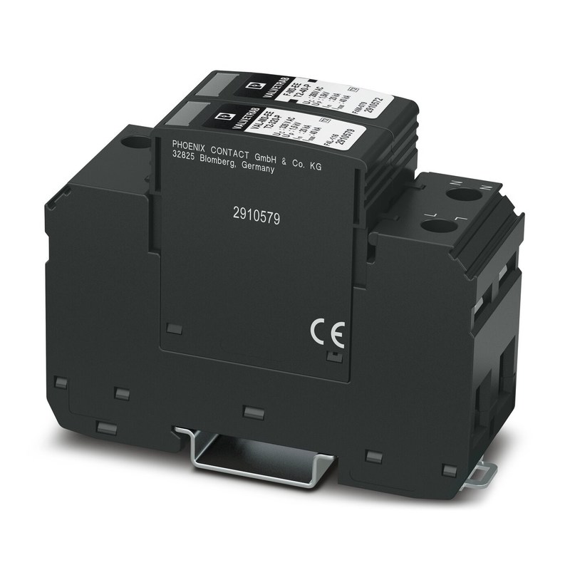 240V AC L-PE / N-PE 定数 VAL-MS-EE-T2-1 1-320 3ポールを持つタイプ2電圧過剰保護装置