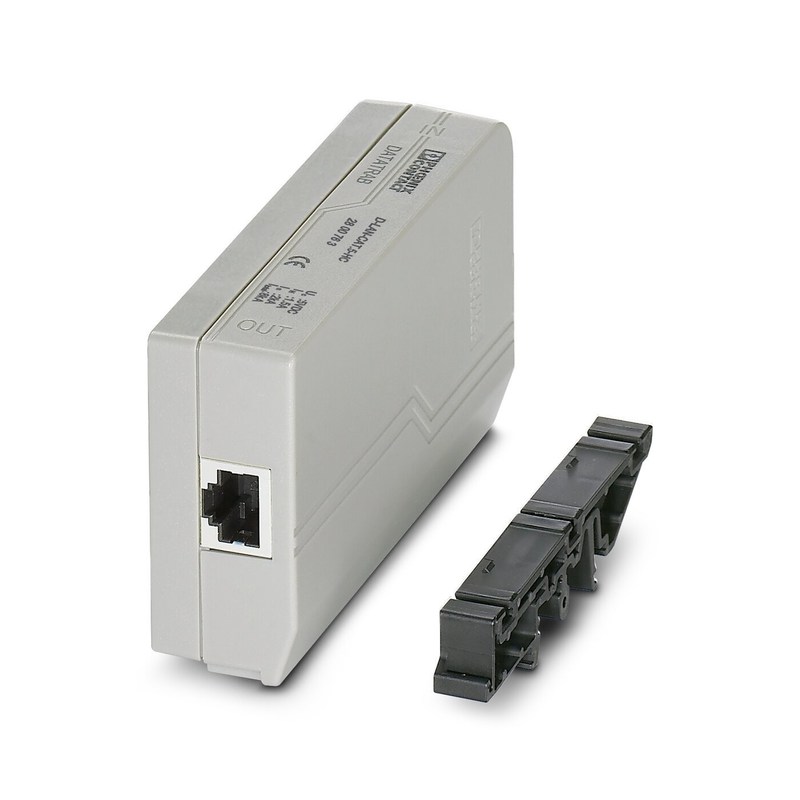 24 V DC 定位電圧 2800763 D-LAN-CAT.5-HC 1 極の電圧過剰保護装置