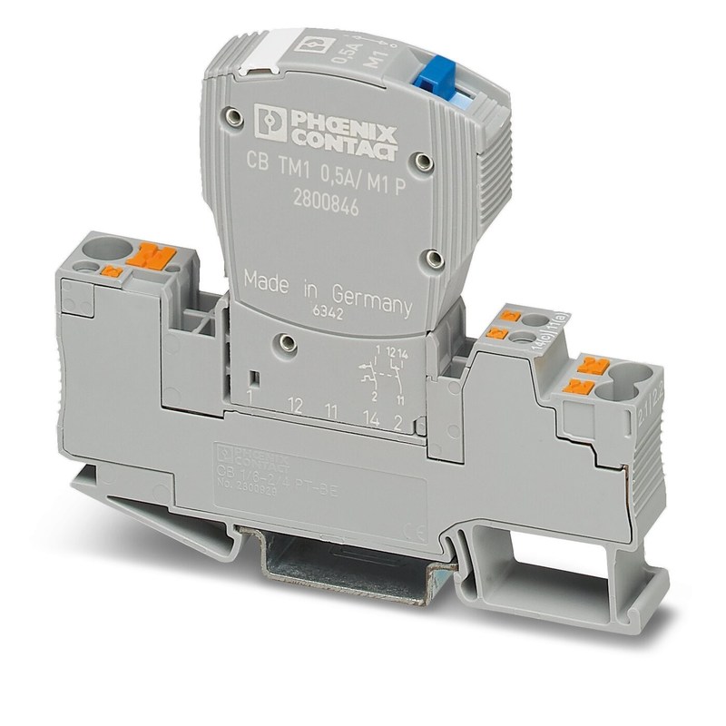 2800846 CB TM1 0.5A M1 P 熱磁気装置 断路器 50V DC 5ポール