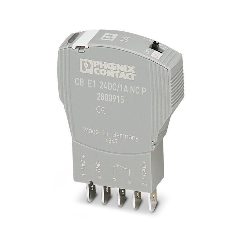 5 ポール番号 2800915 CB E1 24DC/1A NC P 電子機器の断路器 定位電圧 24 V DC